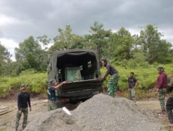 Satgas TMMD Hadirkan Solusi Drainase melalui Pembangunan Box Culvert