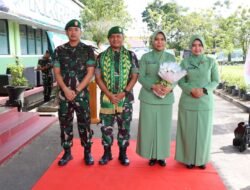 Tongkat Komando Berganti, Letkol Inf Zulkarnaen Galib Resmi Jabat Dandim 1203/Ketapang