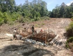 Kejar Target 30 Hari, Satgas TMMD Nagan Raya Genjot Pembangunan Box Culvert