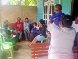 Sinergi Babinsa dan Tenaga Kesehatan Pantau Tumbuh Kembang Balita