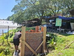 Jajaran Korem 012/TU Bangun Bak Penampungan Air Lewat TMMD ke-127