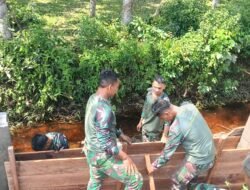 Dari Desa untuk Desa, Wingwall Dibangun Penuh Kebersamaan