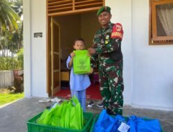 Ketuk Pintu Penuh Gizi: Aksi Door-to-Door Babinsa Antar Makanan Bergizi untuk Ibu hamil & Balita