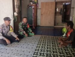 Sinergi Tanpa Batas, Babinsa Koramil 1203-15/Teluk Batang Gelar Komsos Bersama Bhabinkamtibmas dan Warga