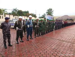 Apel Siaga di Sangatta Perkuat Kesiapsiagaan Aparat Gabungan