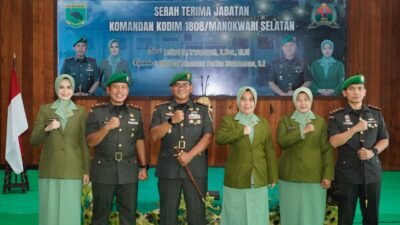 Sertijab Dandim 1808/Mansel Berlangsung Khidmat di Makorem 182/JO