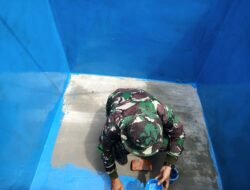 Tahap Pengecatan Dimulai, TMMD Nagan Raya Kian Mendekati Finishing