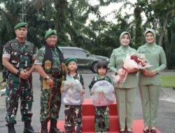 Awali Safari Ramadan, Danrem 012/TU Kunjungi Yonif 116/GS