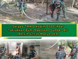 Dari Tanah Kering Jadi Sumber Kehidupan, Satgas TMMD Hadirkan Air Bersih