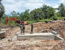 Kepemimpinan Tangguh Dansatgas TMMD di Balik Kokohnya Box Culvert