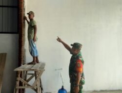 Babinsa Teunom Sosialisasikan Keselamatan Kerja kepada Warga Desa Lueng Gayo