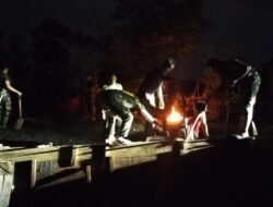 Saat Desa Terlelap, Prajurit Terus Menyala