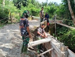 TMMD 127 Perkuat Akses Ekonomi Desa Pasi Aceh