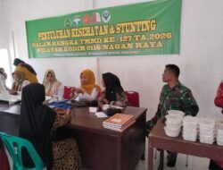 Tak Hanya Jalan, TMMD Nagan Raya Perkuat Generasi Sehat