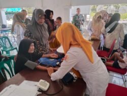 TMMD 127 Tak Hanya Bangun Jalan, Tapi Pola Hidup Sehat