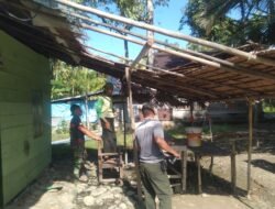 TMMD Ke-127 Kodim 0116/Nagan Raya Perindah Hunian Warga Kurang Mampu