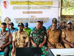 Sinergi TNI-Polri dan Pemerintah Distrik Sukseskan Musrenbang 2027