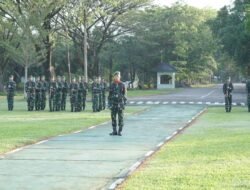 Prajurit Korem 012/TU Tingkatkan Disiplin Lewat Upacara Rutin