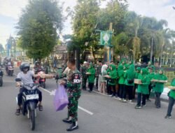 Ramadan Penuh Kepedulian: Kodim 1003/HSS Konsisten Gelar Aksi Sosial Pembagian Takjil