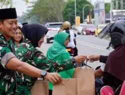 Ramadan Penuh Berkah, Koramil 0909-01/Sangatta Perkuat Silaturahmi dengan Masyarakat