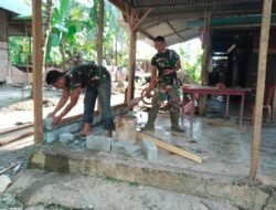 Sentuhan TMMD Ke-127 Kodim 0105/Abar Bangkitkan Asa Nenek di Woyla