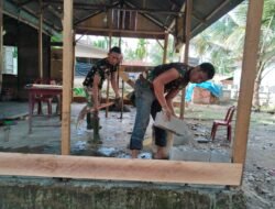 Kodim 0105/Abar Percepat RTLH Lewat TMMD Ke-127