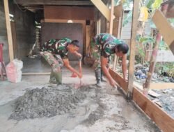 Harapan Baru Menggema di Woyla Bersama TMMD Ke-127 Kodim 0105/Abar