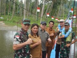 Pangdam Putranto Gatot Sri Handoyo Tiba di Bumi Saruma, Resmikan Jembatan untuk Warga