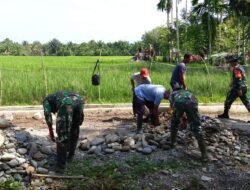 Dansatgas TMMD Pilih Turun Tangan Bersama Warga
