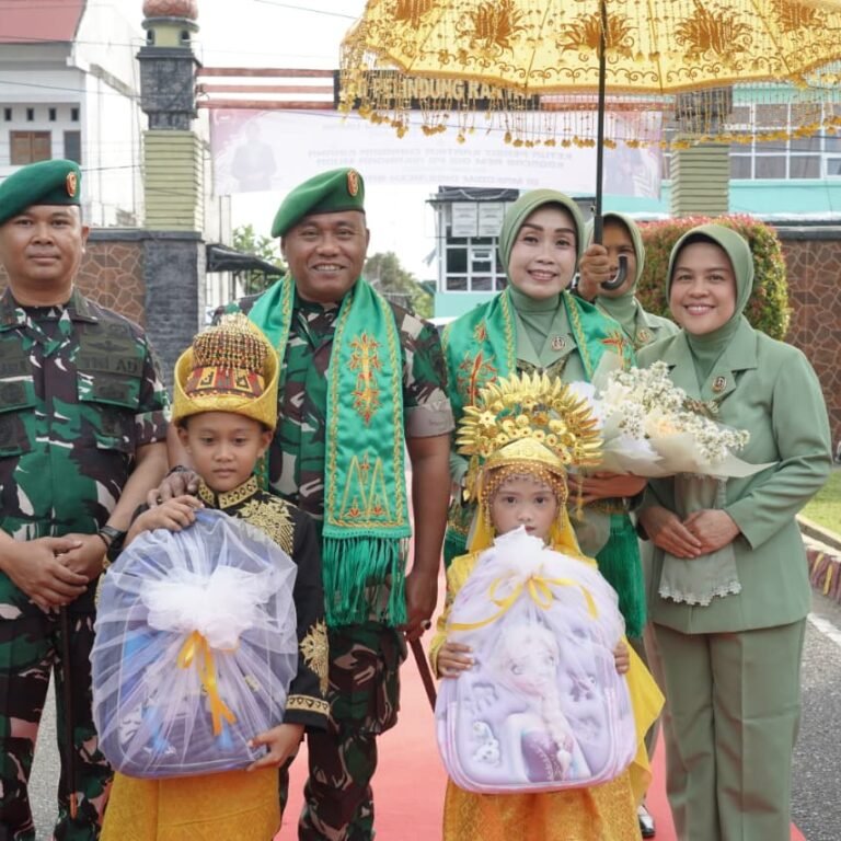 Danrem 012/TU Perkuat Silaturahmi Melalui Safari Ramadan di Makodim 0105/Abar