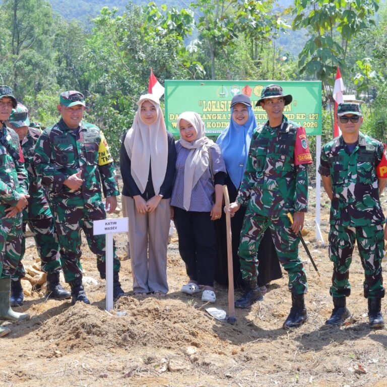 Kasrem 012/TU Dampingi Tim Wasev Tinjau TMMD Ke-127 Kodim 0116/Nagan Raya