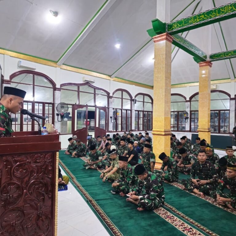 Korem 012/Teuku Umar Peringati Nuzulul Qur’an dengan Khidmat