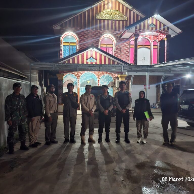 TNI, Polri dan Satpol PP Gelar Himbauan THM Selama Ramadhan di Tapin