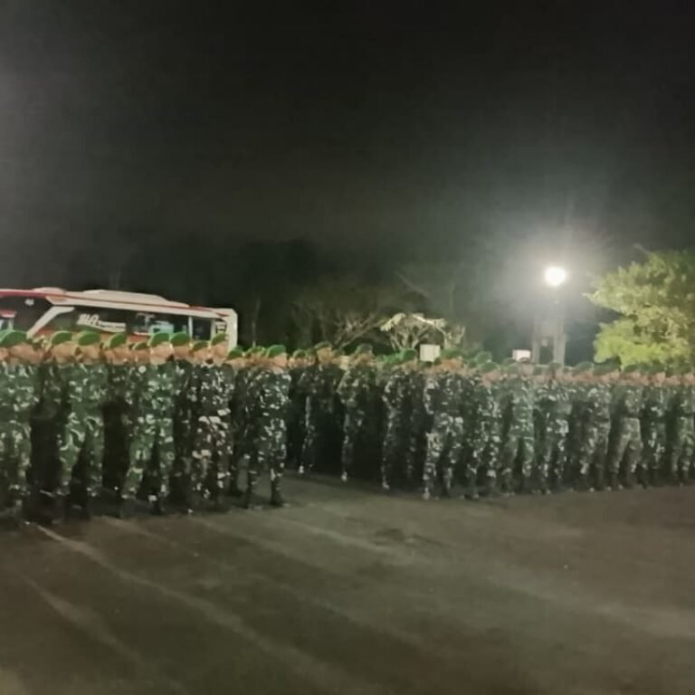 Dandim 1005/Barito Kuala Sambut Ratusan Prajurit Yonif TP 925 Gelombang Pertama