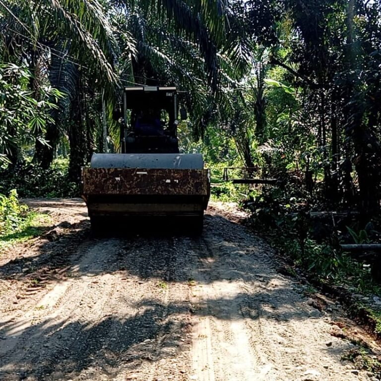 Jalan Pasi Aceh–Lueng Jawa Dipadatkan, Satgas TMMD 127 Kebumikan Harapan Warga