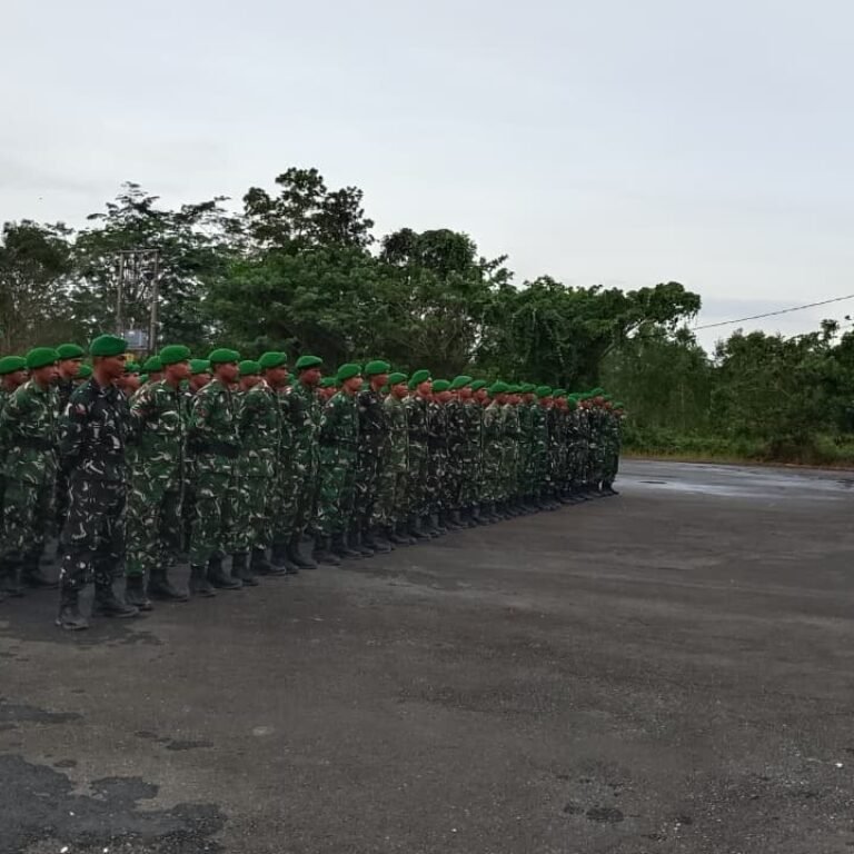 Dandim 1005/Barito Kuala Sambut Kehadiran Ratusan Prajurit Baru