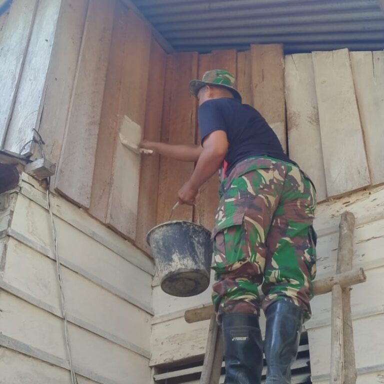 Desa di Woyla Berbenah Berkat Program TMMD 127