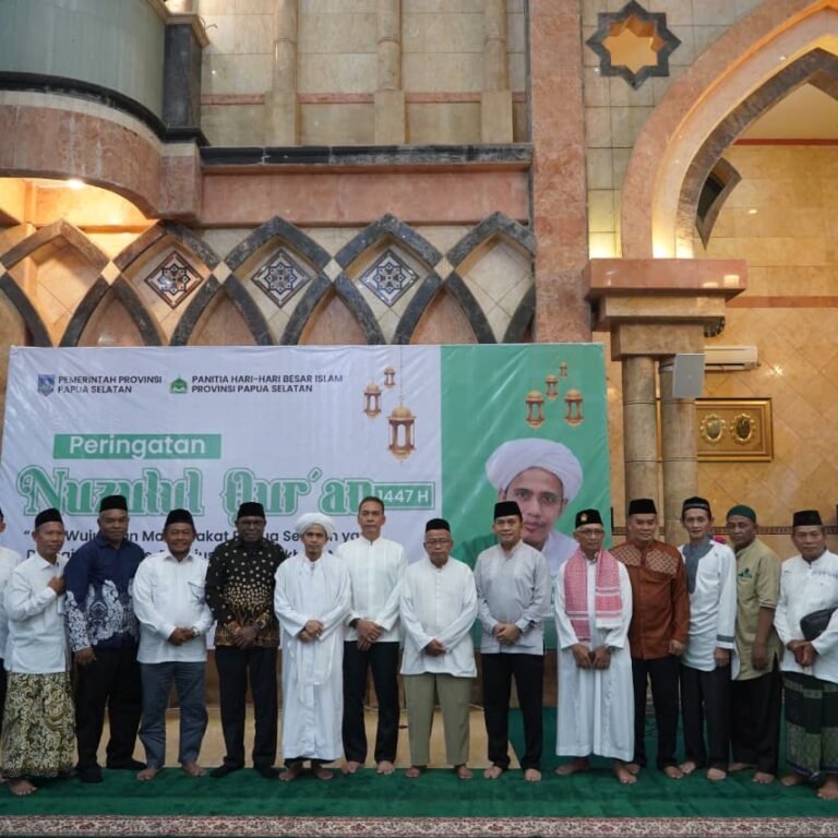 Pangdam XXIV/Mandala Trikora Hadiri Nuzulul Qur’an, Dukung Kedamaian di Papua Selatan