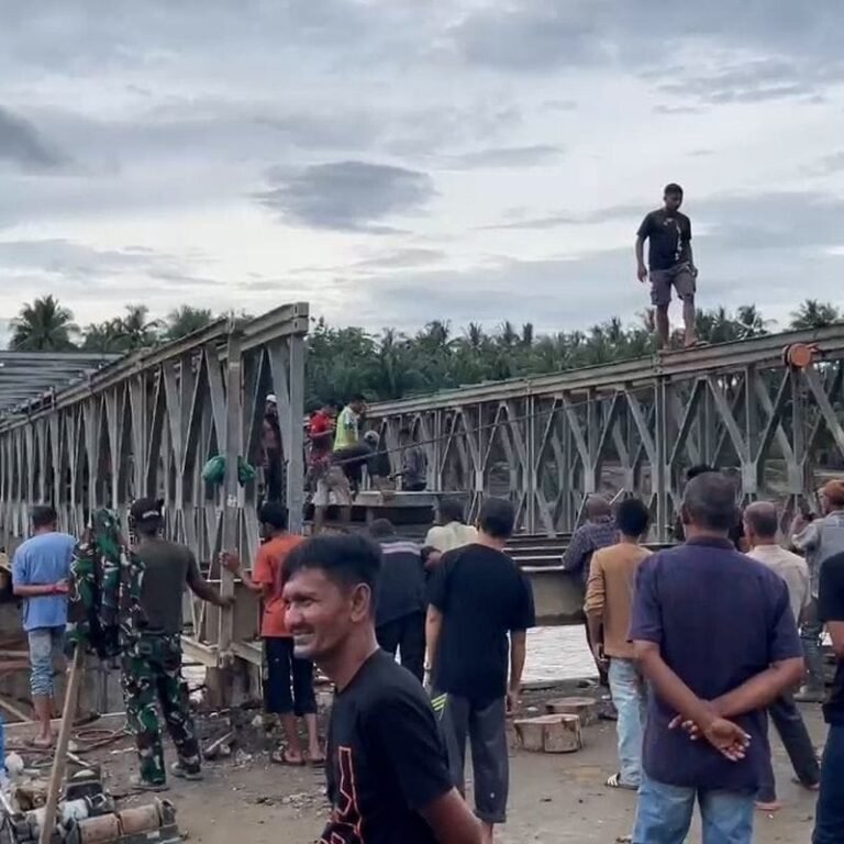 Irdam XV/Pattimura Hadiri Peresmian Jembatan, Wujudkan Kesejahteraan Rakyat