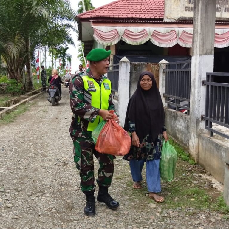 Pasar Murah dan Pengobatan Gratis Ramaikan Penutupan TMMD