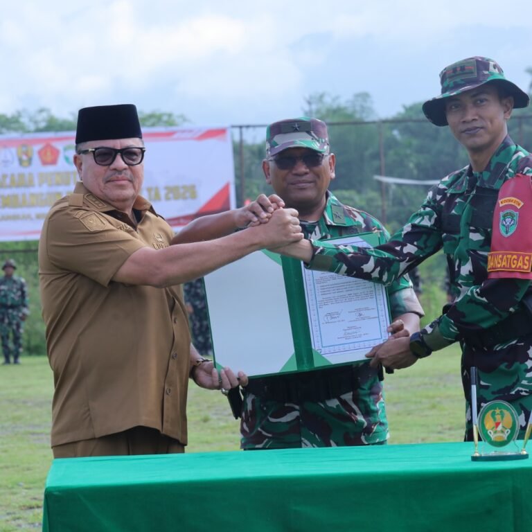 Desa Ujong Blang hingga Pante Ara Kini Terhubung Berkat TMMD