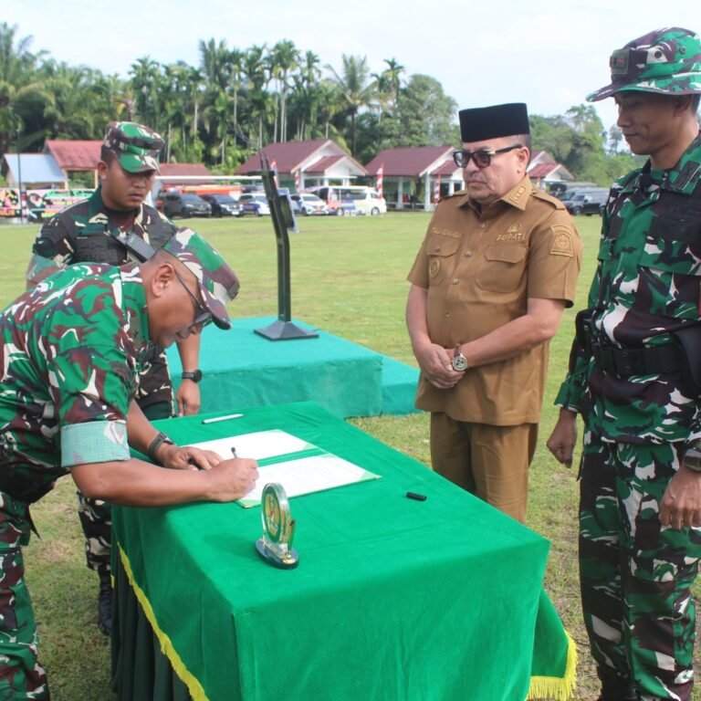 Program TMMD Kodim 0116/Nagan Raya Ditutup, Kebersamaan Jadi Kekuatan