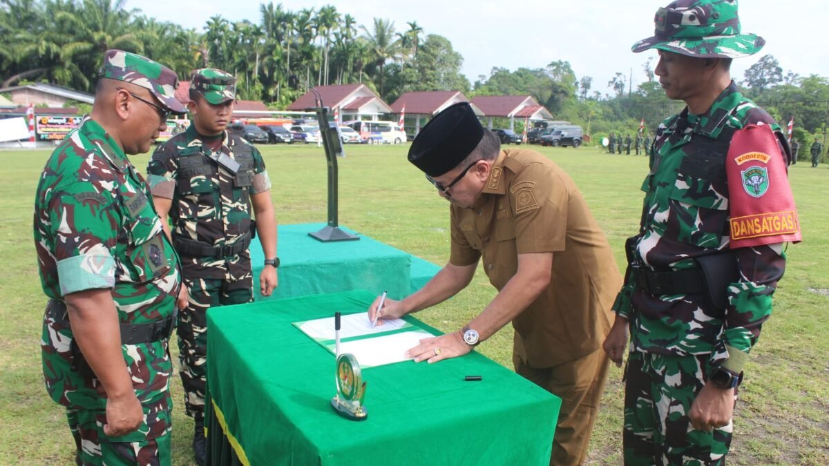 Hasil Pembangunan TMMD Kodim 0116/Nagan Raya Diharapkan Dorong Perekonomian Warga Desa