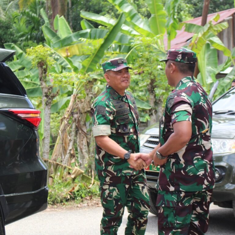 Kasdam Iskandar Muda Tinjau Prajurit Yon TP 958/RM di Aceh Barat Daya