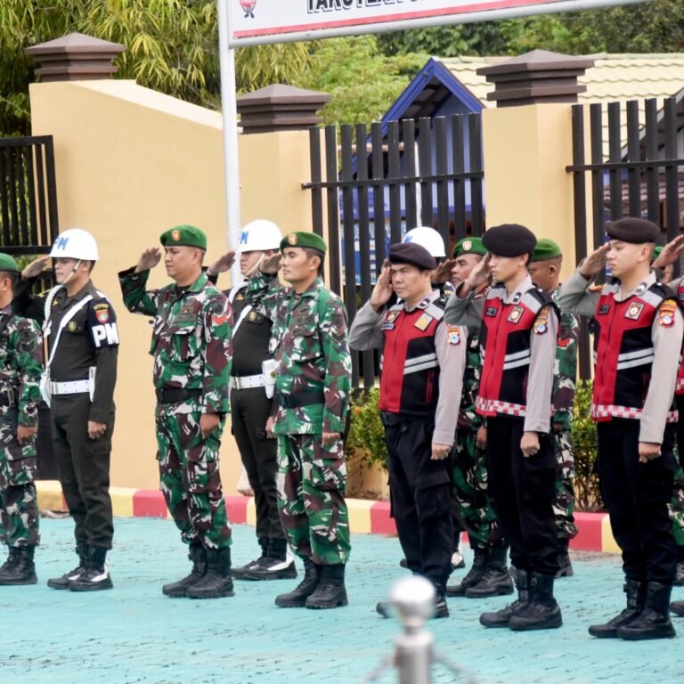 Operasi Ketupat 2026: TNI-Polri di HSS Gelar Pasukan Terpadu, Ciptakan Kamtibmas Kondusif