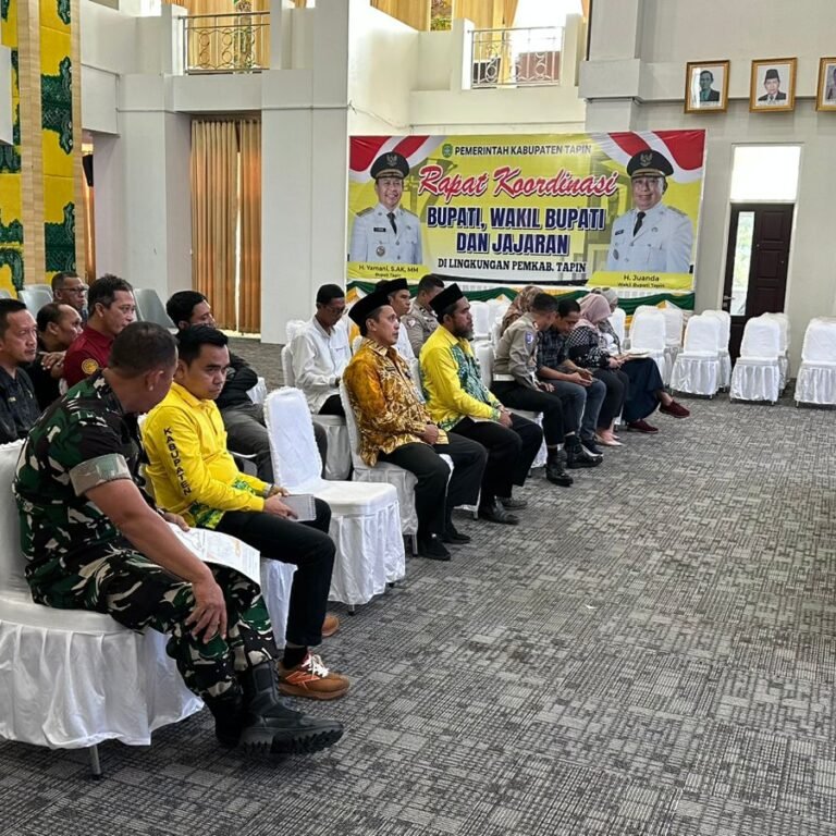 Pasi Ops Kodim 1010/Tapin Hadiri Rapat Koordinasi Pengamanan Pawai Takbir