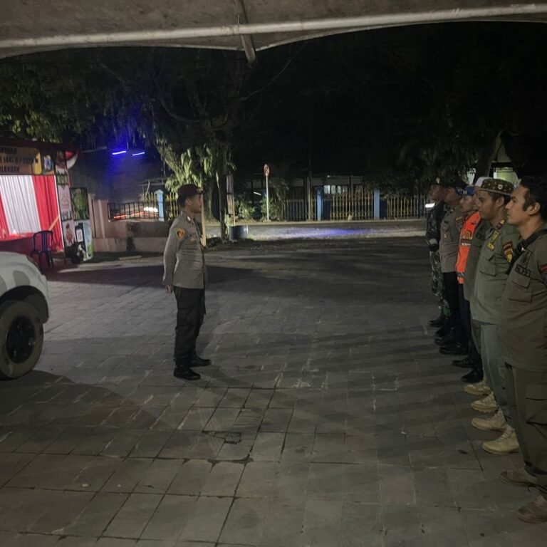 Posko Rest Area Batumandi Dijaga Personel Gabungan Jelang Lebaran