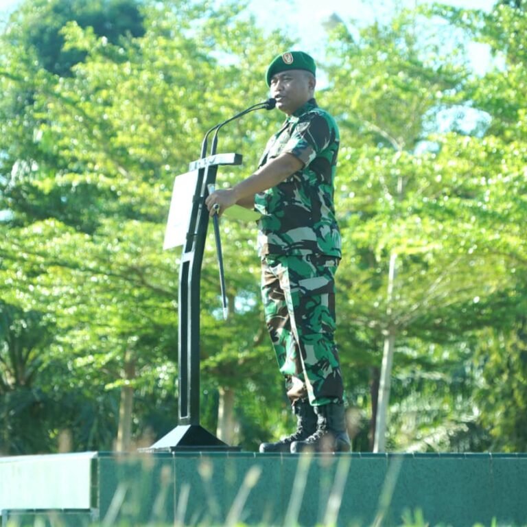 Jelang Idul Fitri 1447 H, Danrem 012/TU Tekankan Prajurit Jaga Kehormatan Satuan dan TNI AD