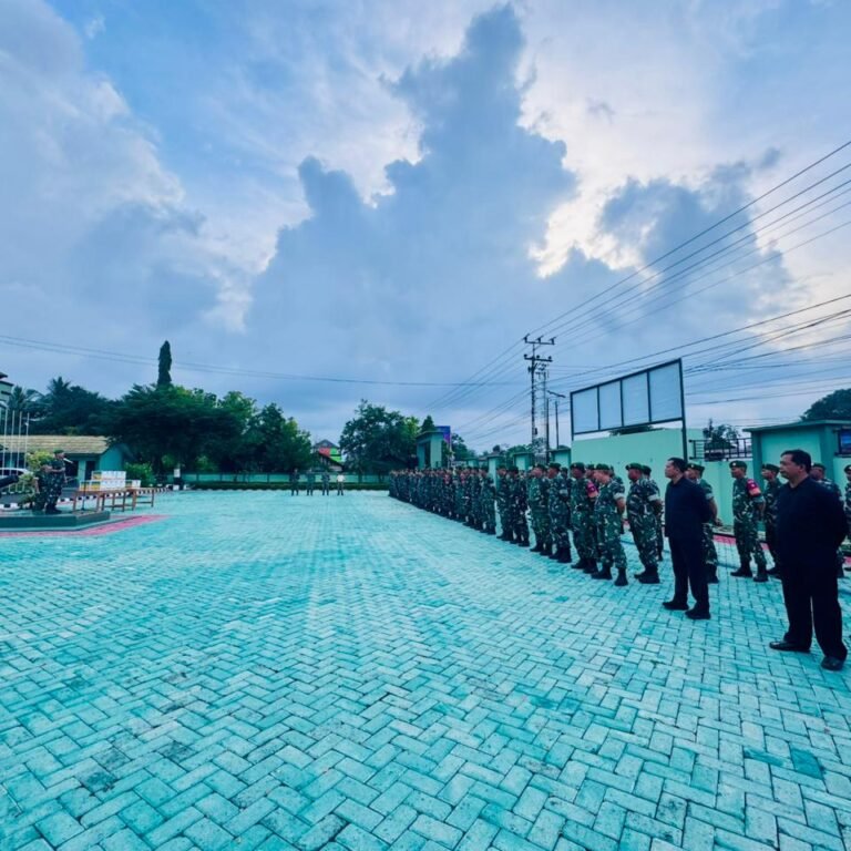 Apel Pelepasan Cuti Lebaran Warnai Kebersamaan Prajurit Kodim 1010/Tapin