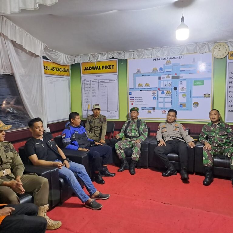 Personel Gabungan Laksanakan Pengamanan dan Pelayanan di Posko Lebaran